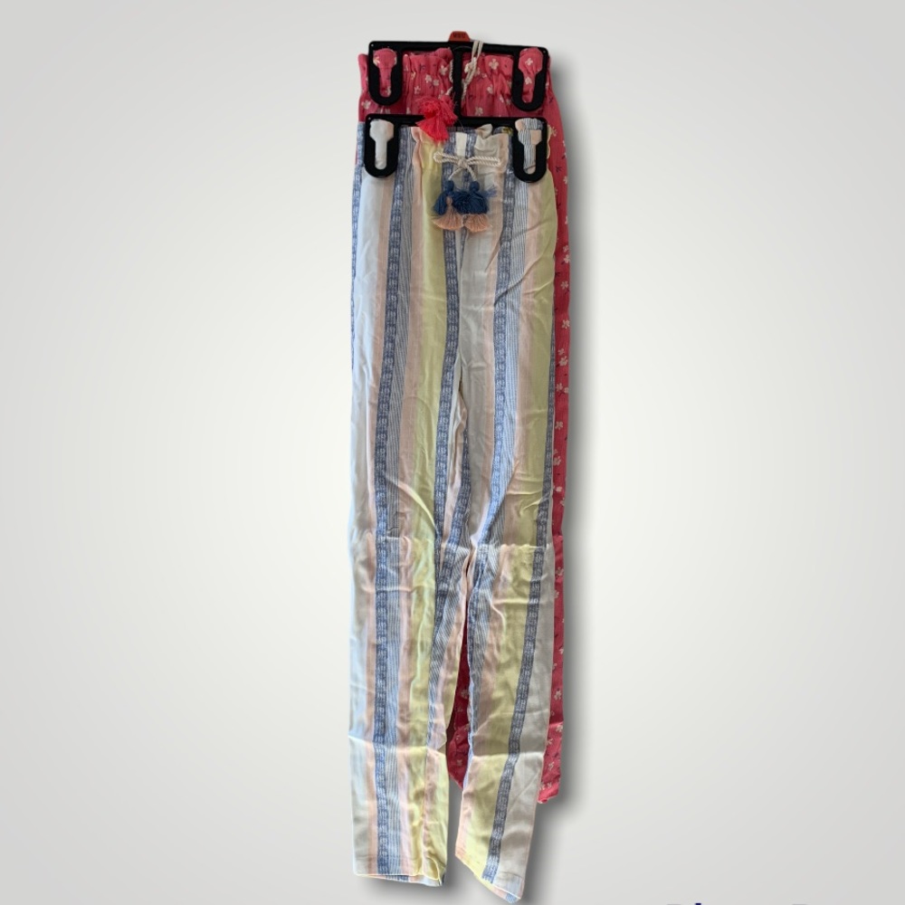 NWT. Jessica Simpson girls 2 pack long elastic band pants